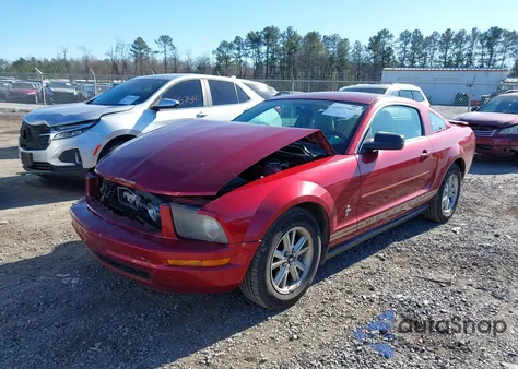 2007 Ford Mustang V6 Deluxe/V6 Premium from USA, damaged, VIN 1ZVFT80N575310425